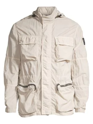 Belstaff Men's Bantham Nylon Field Jacket In Pale Oak | ModeSens