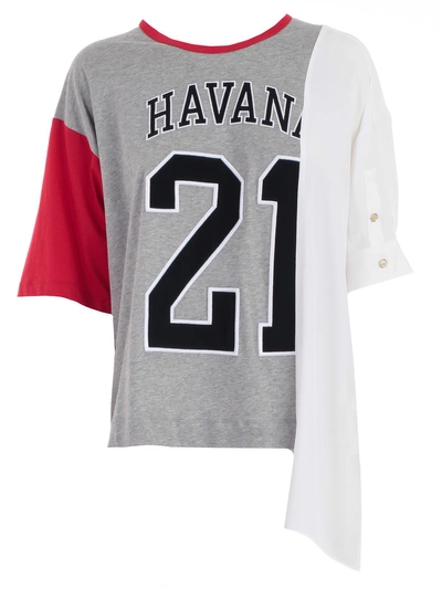 Shop N°21 Havana T-shirt In Red