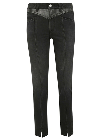 Shop Givenchy Straight Leg Jeans In Black