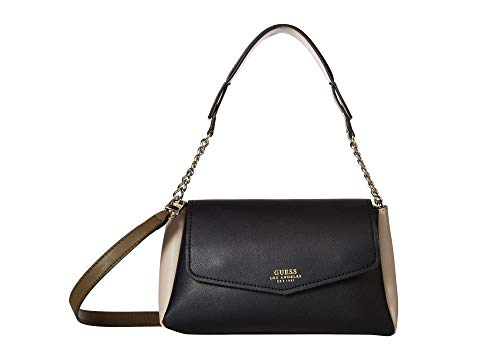 Guess Ella Shoulder Bag, Black | ModeSens