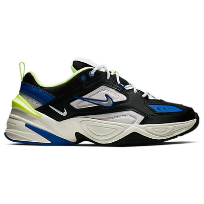 Shop Nike Men's M2k Tekno Casual Shoes In Black Size 10.5 Leather