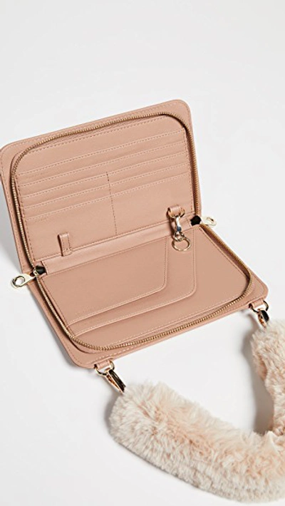 Shop Calpak Travel Wallet In Caramel