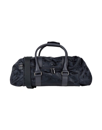 Shop Philippe Model Travel & Duffel Bag In Dark Blue