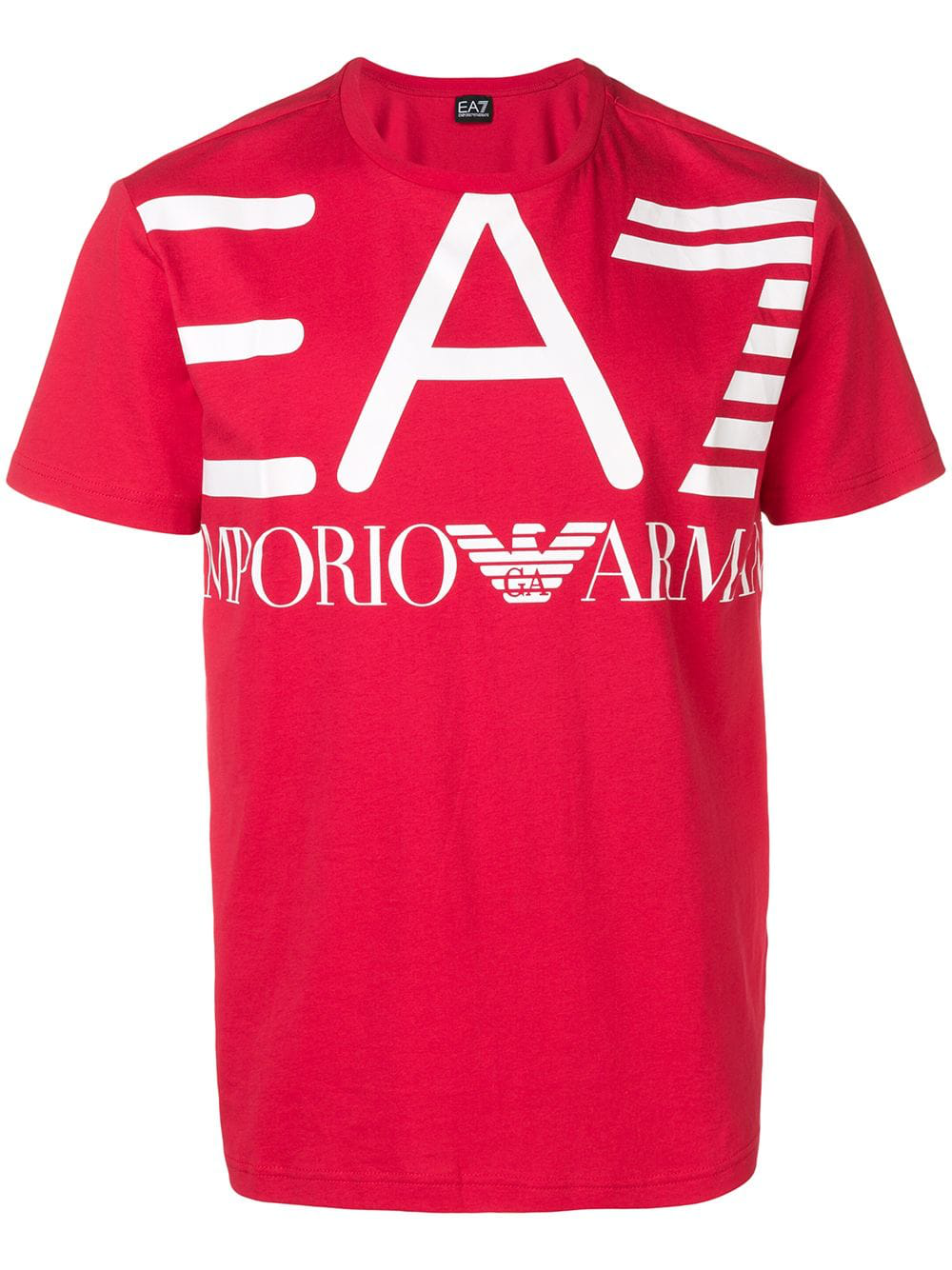 red ea7 t shirt