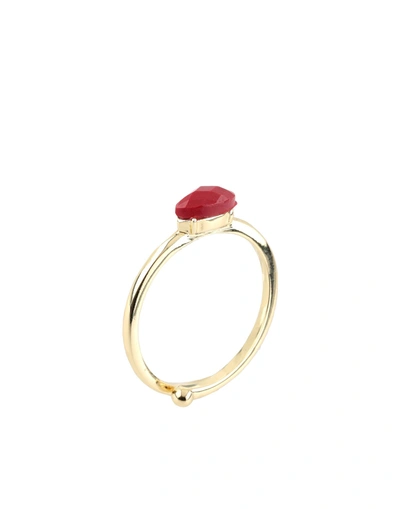 Shop Amuse Ring In Red