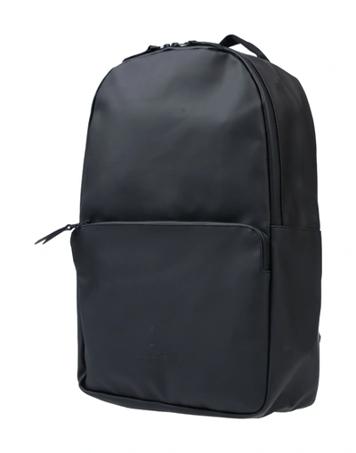 Shop Rains Backpack & Fanny Pack In Black