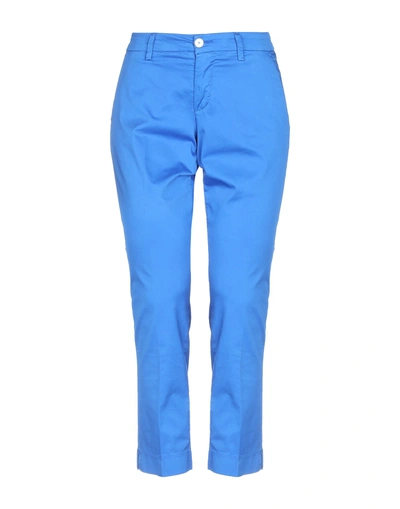 Shop Re-hash Casual Pants In Bright Blue