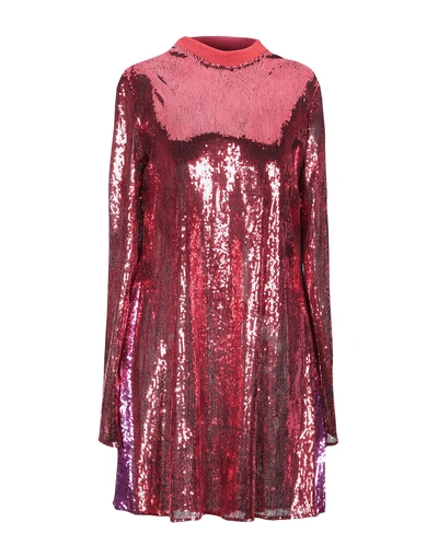 Shop Philosophy Di Lorenzo Serafini Woman Mini Dress Red Size 6 Polyester