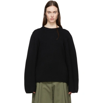 Shop Totême Black Montese Sweater