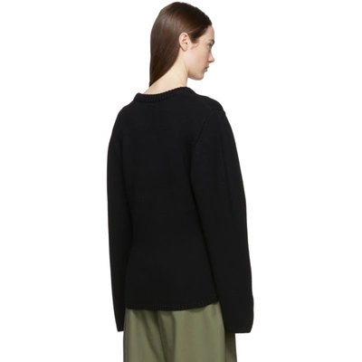 Shop Totême Black Montese Sweater