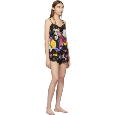 Shop Dolce & Gabbana Dolce And Gabbana Multicolor Floral Camisole In Hnw86 Orten