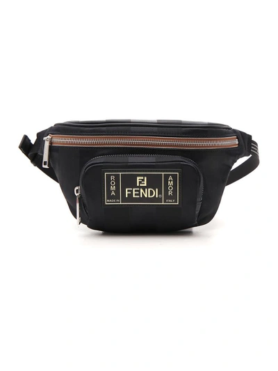 Shop Fendi Roma Amor Belt Bag In Multi