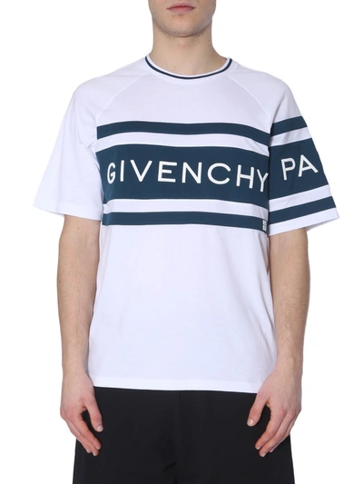 Shop Givenchy Logo T In White