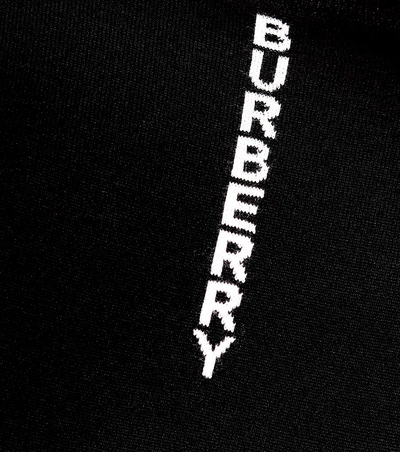 Shop Burberry Merino Wool Sweater In Black