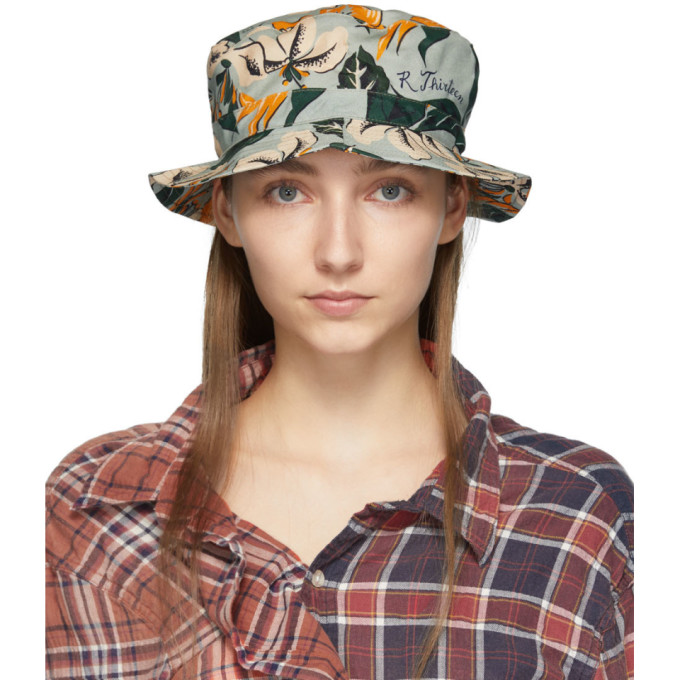pale yellow bucket hat
