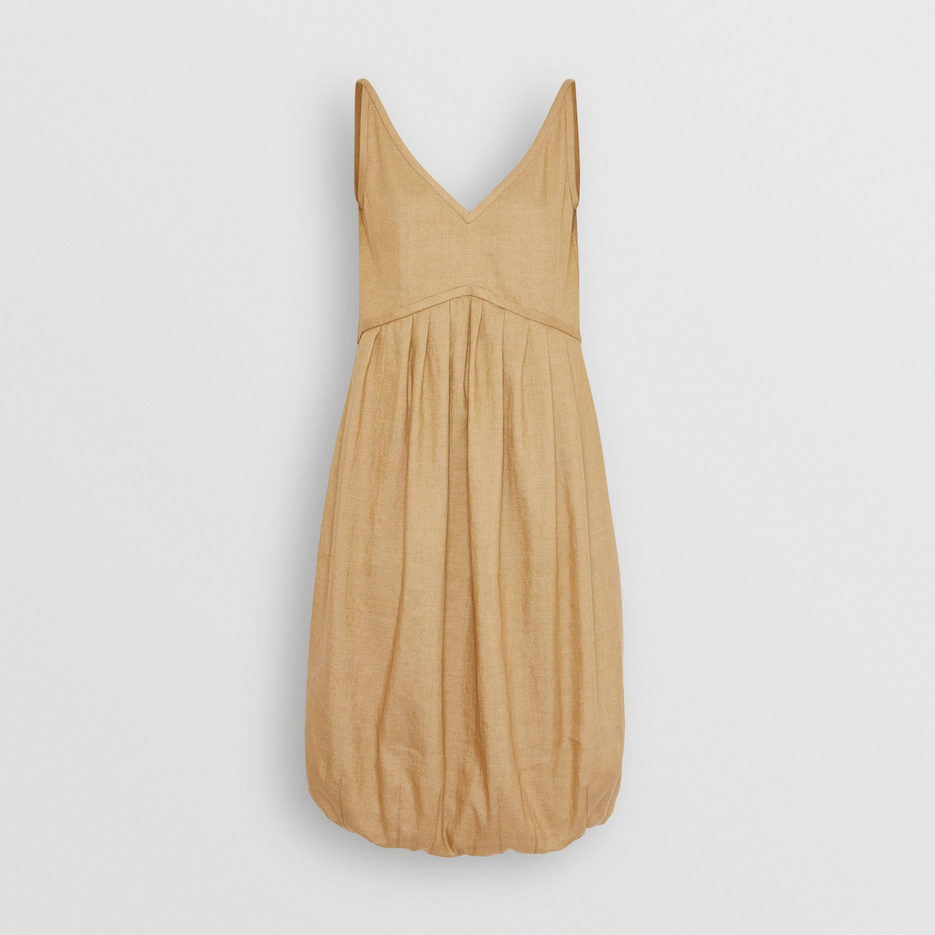 linen bubble dress
