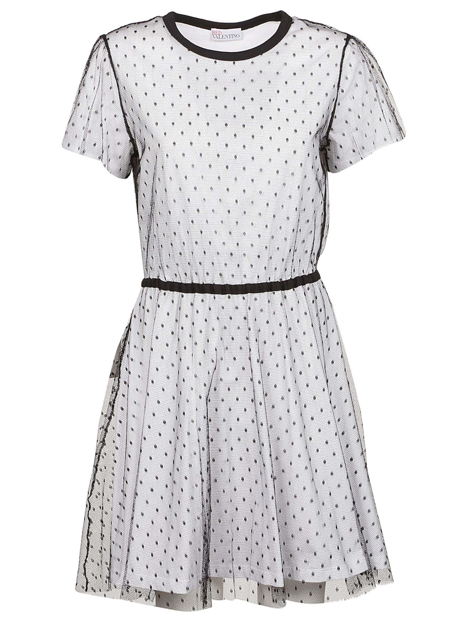 red valentino polka dot dress