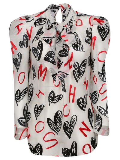 Shop Moschino Printed Blouse