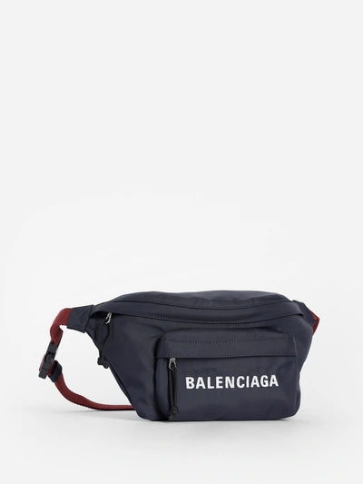 Shop Balenciaga Blue Wheel Belt Pack