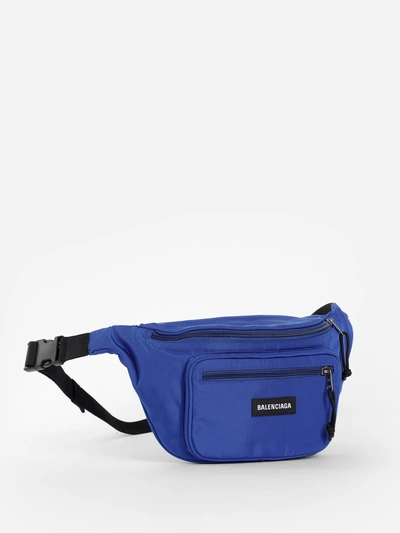 Shop Balenciaga Fanny Packs In Blue