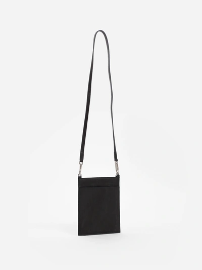 Shop Rick Owens Black Security Pocket Bag