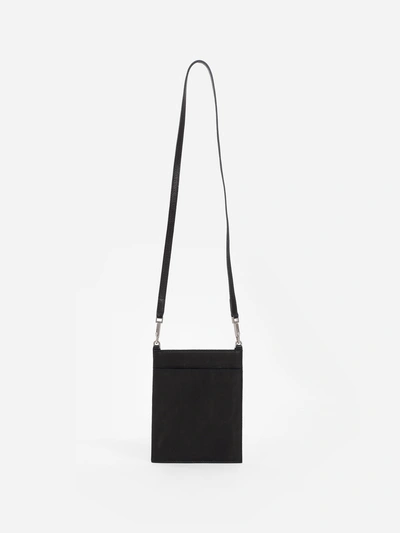 Shop Rick Owens Black Security Pocket Bag