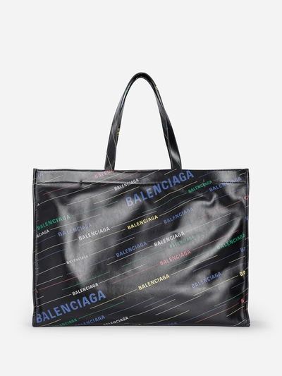 Shop Balenciaga Tote Bags In Black