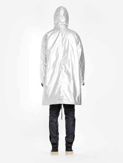 Fear of god x nike parka jacket metallic silver hotsell