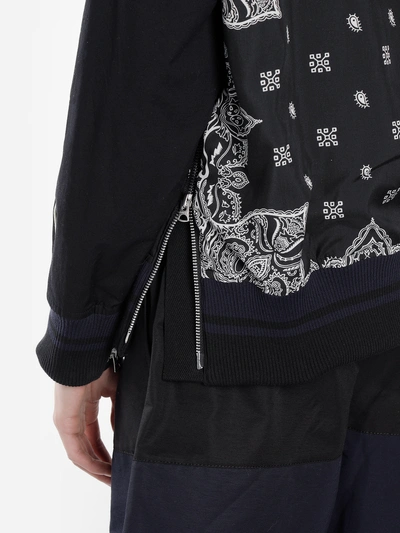 Shop Sacai Jackets In Black