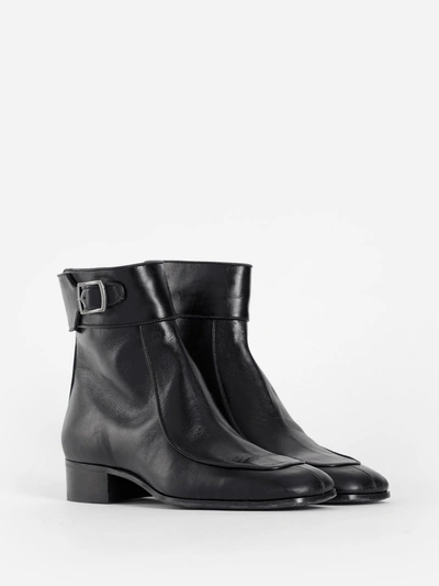 Shop Saint Laurent Boots In Black