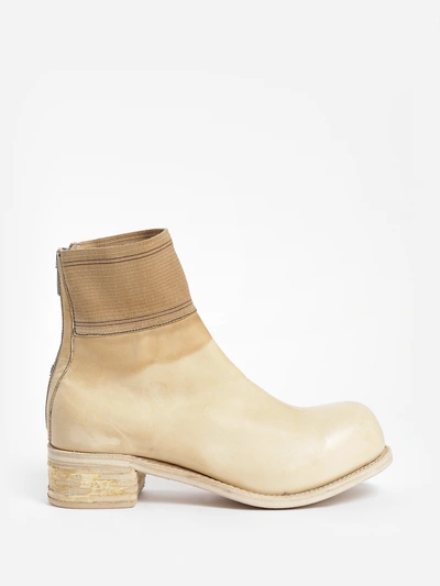 Shop A Diciannoveventitre Man Beige Boots In Natural