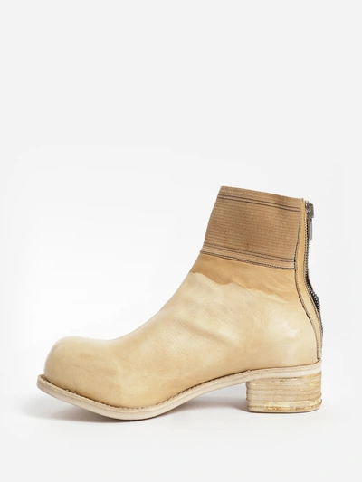 Shop A Diciannoveventitre Man Beige Boots In Natural