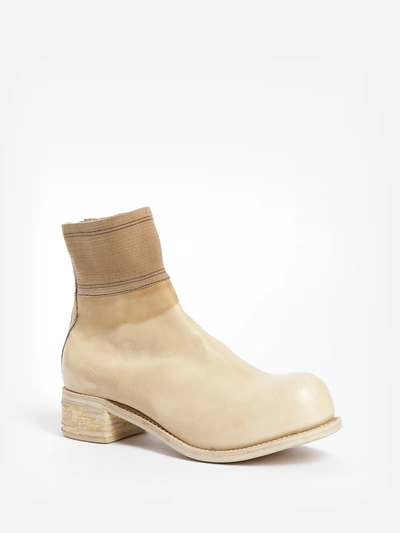 Shop A Diciannoveventitre Man Beige Boots In Natural