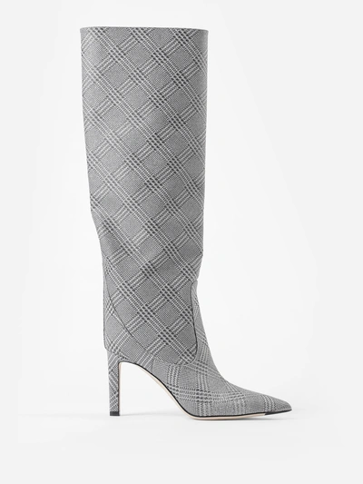 Shop Jimmy Choo Boots In Silver