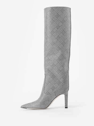 Shop Jimmy Choo Boots In Silver