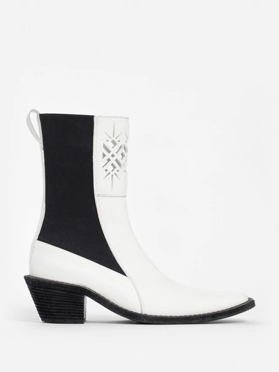 Shop Haider Ackermann Boots In White