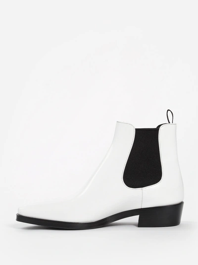 Shop Prada Boots In Black & White