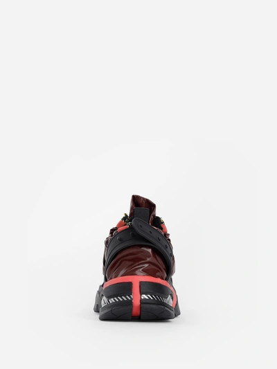 Shop Calvin Klein 205w39nyc Sneakers In Red