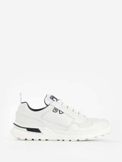 Shop Prada Sneakers In White