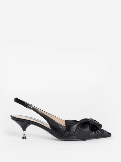 Shop Prada Pumps In Black