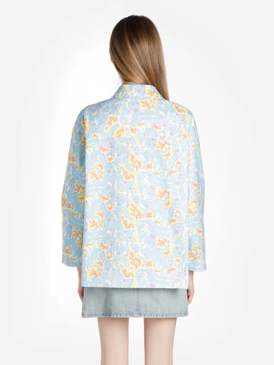 Shop Miu Miu Jackets In Multicolor