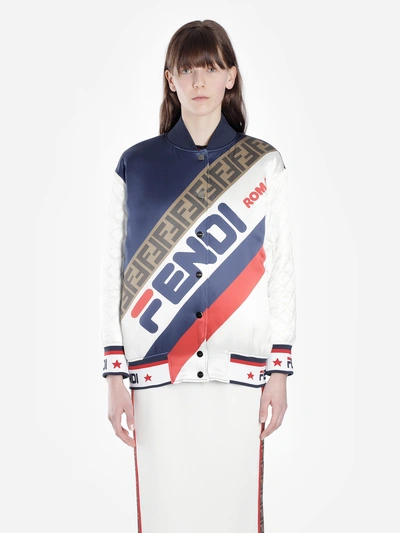 Shop Fendi Jackets In Multicolor