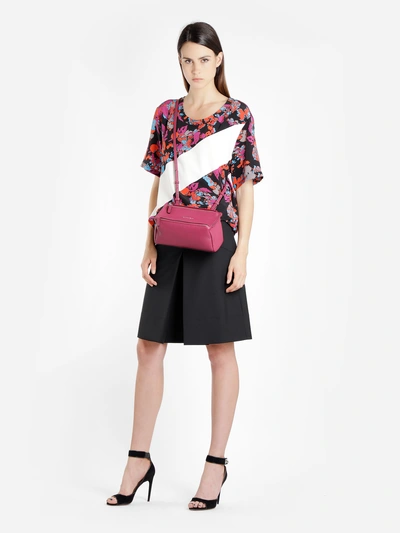 Shop Givenchy Women's Pink Leather Pandora Shoulder Bag