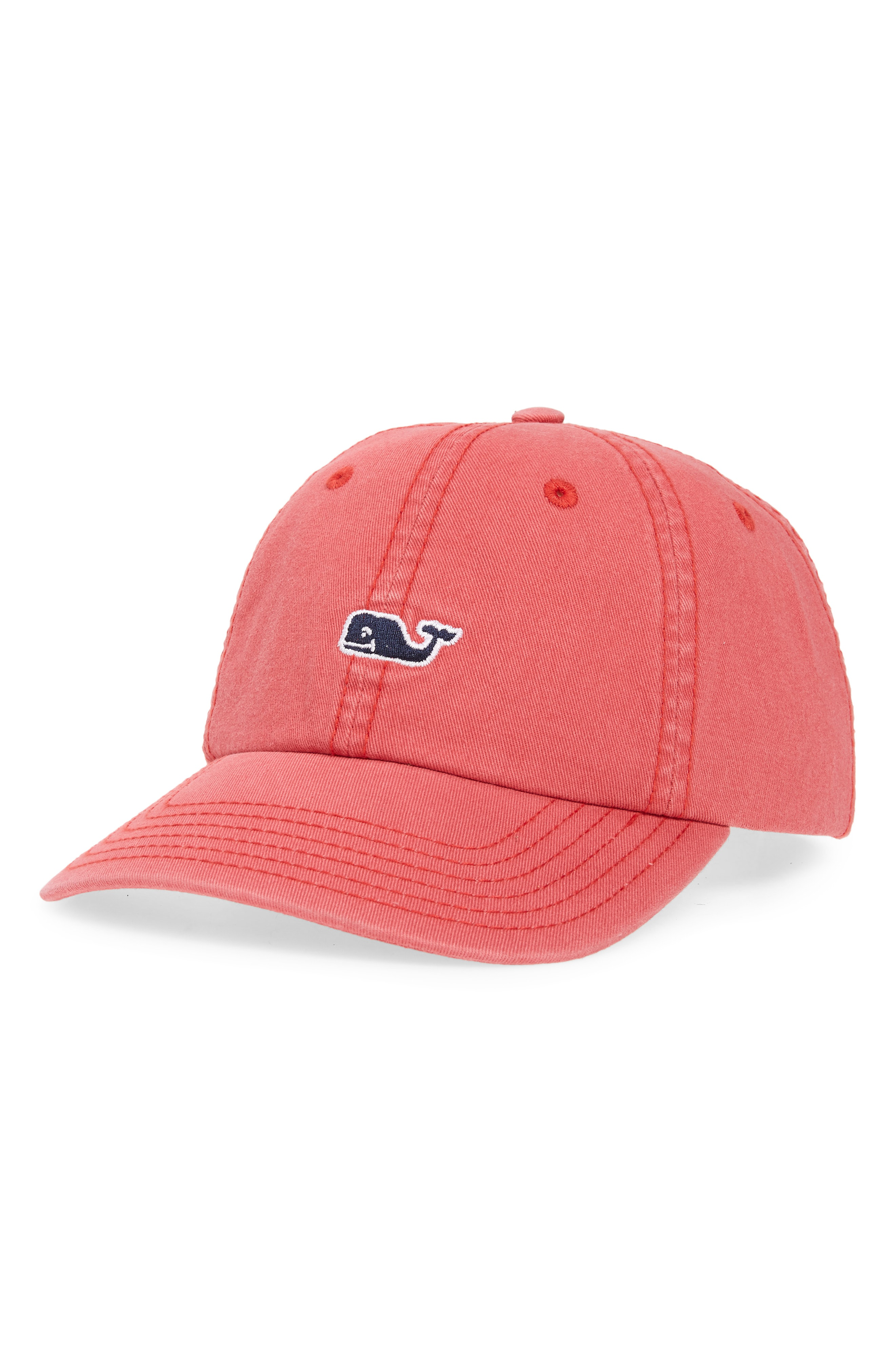 vineyard vines whale logo baseball hat