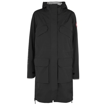 Shop Canada Goose Seaboard Black Tri-durance Shell Jacket