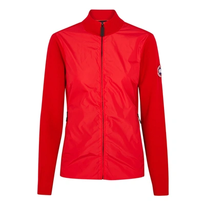 Shop Canada Goose Windbridge Red Merino Wool Jacket