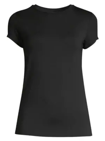 L'agence Ressi Crew Neck T-shirt In Black