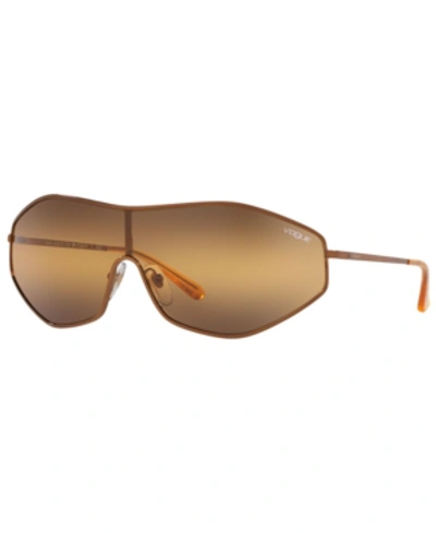 Shop Vogue Sunglasses, Vo4137s 34 In Copper/orange Gradient Grey