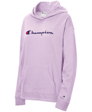 champion hoodie violet