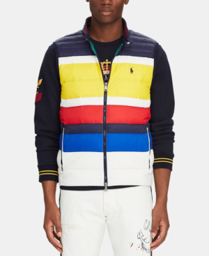 macys polo vest